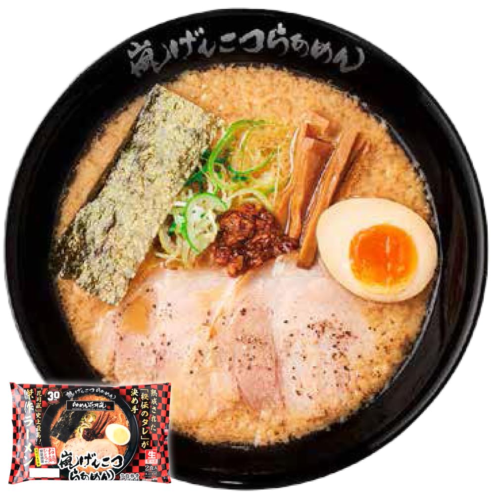 Amazon.co.jp: らあめん花月嵐 背脂豚骨しょうゆ味 (12パック